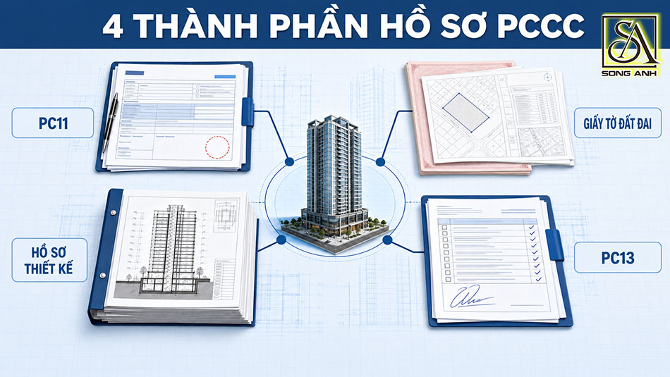 4 Thành Phần Bắt Buộc Trong Hồ Sơ PCCC